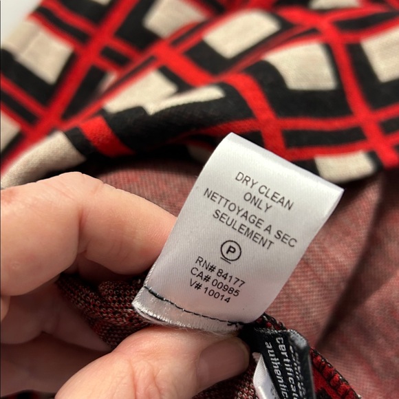 Diane von Furstenberg Hutong Wool Blend Dress Size 12 - Picture 10 of 10